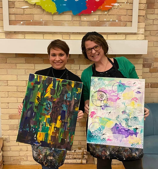 Sisters, Stories, and the Joy of Painting