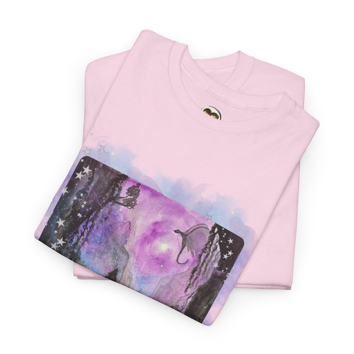 Adventure Awaits Unisex Heavy Cotton Tee, Casual Summer Shirt, Travel Tee, Gift for Nature Lovers, Trendy Graphic Tee