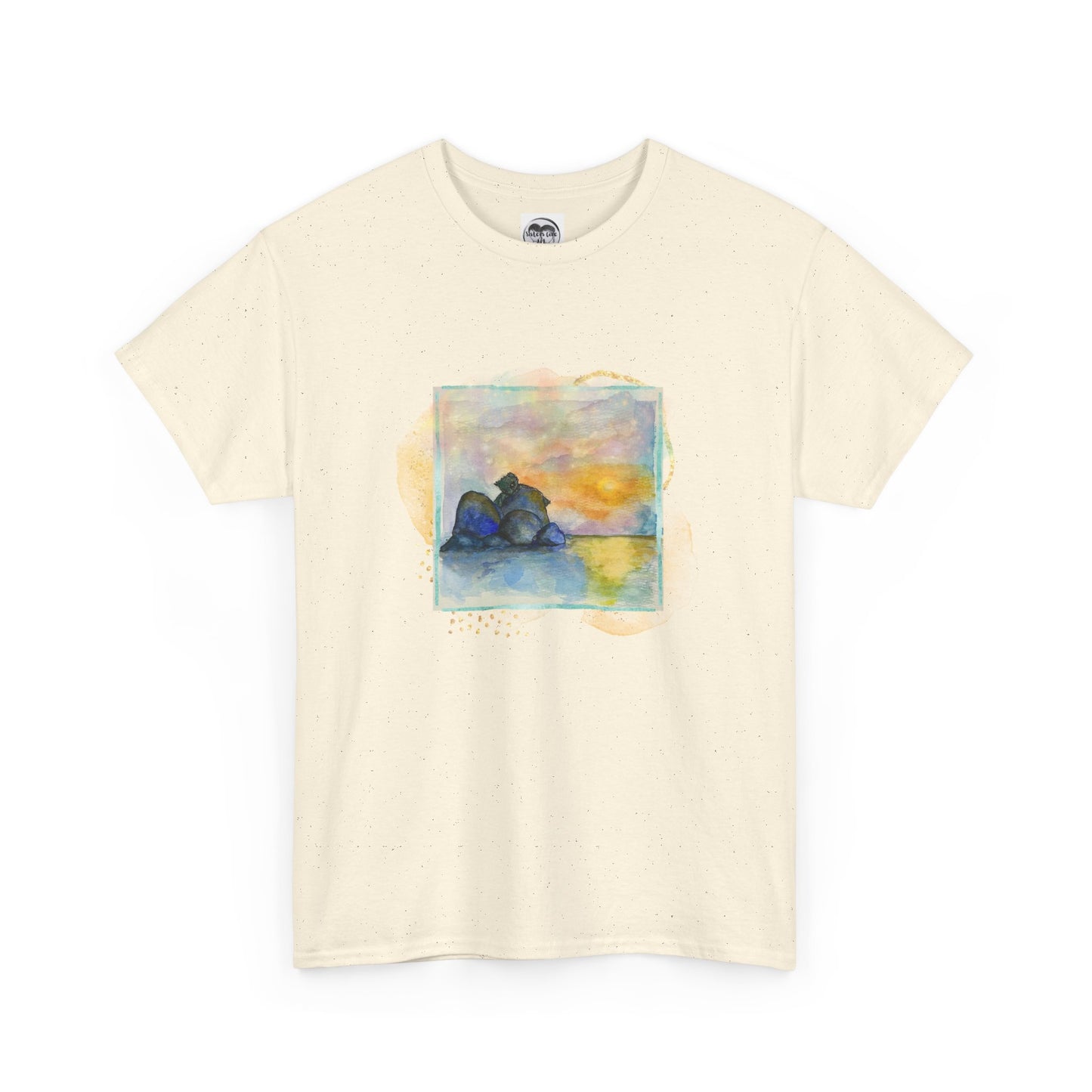 Sunset Dragon Unisex Tee, Unique Gift for Fantasy Lovers, Eco- Friendly Fashion