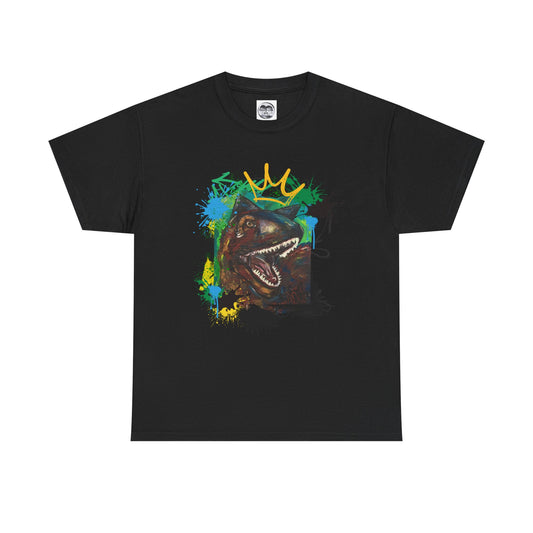 Dinosaur Graphic Tee, Unisex Heavy Cotton T-Shirt, Fun Art Tee, Casual Wear, Gift for Dino Lovers, Summer Style