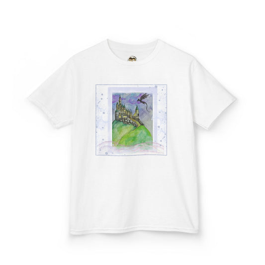 The Dragon's Castle, Kids Unisex Cotton Tee